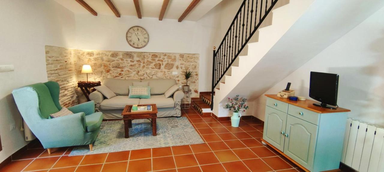 Masia De San Juan Casa Numero 1 En Castillo Con Piscina Y Aire Acondicionado Segorbe Dış mekan fotoğraf
